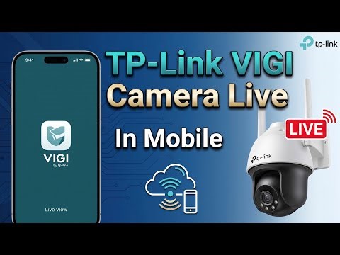 Tp-link VIGI camera live view in mobile | how to add tp-link camera in mobile
