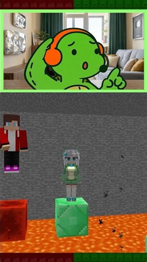 What will Mikey CHOOSE… LOVE or BEST FRIEND? 😱 - Maizen Minecraft Animation #shorts