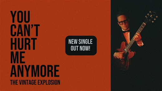 Our brand new single ‘You Can’t Hurt Me Anymore’ is out today 9th May at 12am in your time zone. Listen now: http://itunes.apple.com/album/id1807344102?ls=1&app=itunes | The Vintage Explosion