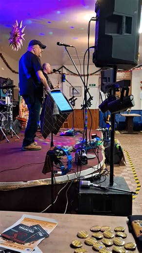 Longevity sound checking right now...we're all ready to Rock November out at the British Legion Llandrindod Wells tonight. Come and help us celebrate our 10th year of playing. 🤘🤘👍👍 | Out of Order