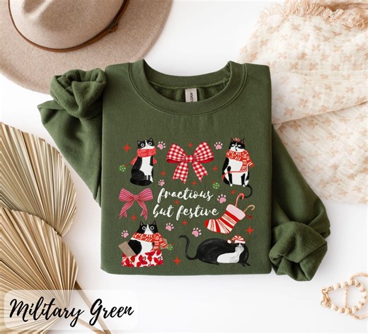 Christmas Fractious Veterinary Sweatshirt, Xmas Vet Shirt, Funny Veterinary Gift, Vet Staff Gift, Veterinary Medicine Shirt - Etsy