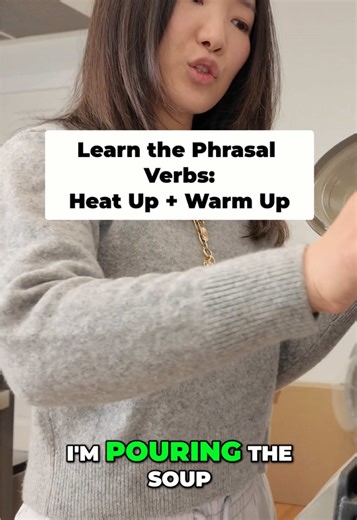 Cooking English = the best practice 👩‍🍳🇺🇸 Learn real phrasal verbs you’ll actually hear in the kitchen. Follow for slow, practical English. #learnenglish #phrasalverbs #englishpractice #slowenglish #esl