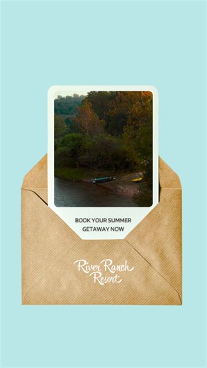 Kids write letters to Santa… Adults tag their friends and book their summer getaways early! ☀️🏕️ | River Ranch Resort