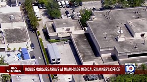 LOCAL 10 RIGHT NOW! Mobile morgues are now in place in South Florida, and a 97-year-old woman has recovered after being diagnosed with COVID-19. Local 10’s Eric Yutzy has the latest. | WPLG Local 10