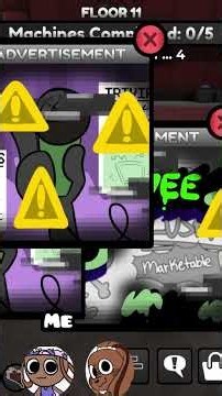 Doing a duo run but floor 11 was so hard #bassie #dandysworld #DistractinginDandyworld ￼￼￼#duorun
