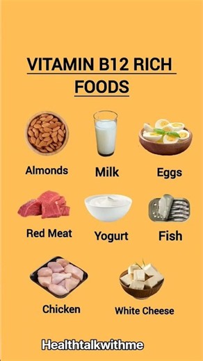 Vitamin B 12 Rich Foods .You should eat these foods#healthylifestyle #healthyhabits#health