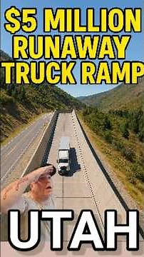 RUNAWAY TRUCK STOPS ON $5M RAMP! 🚛😱