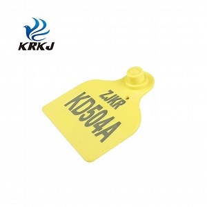 [Hot Item] Customized Logo Livestock Numbering Ear Tags for Cattle