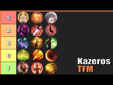 Objectively Correct! | TFM Kazeros Class Tierlist | Lost Ark