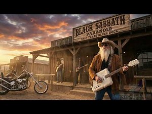 Black Sabbath - "PARANOID" (Epic Texas Blues Rock Cover) [AI-REIMAGINED]