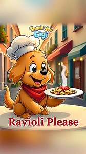 🍝 “Ravioli Please” is a funny and catchy kids song all about loving your favorite food – ravioli!In this silly sing-along, Thank You GiGi delivers a playful tune about picky eating, big cravings, and the joy of finding the food you love. Perfect for toddlers and preschoolers who can’t get enough of pasta, this song is great for mealtimes, food-themed lessons, or just dancing around the kitchen.Whether you're a fan of macaroni or mashed potatoes, there's something extra special about a plate ful