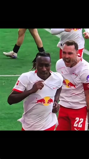 Yannick Diomandé Goal vs. Frankfurt | Leipzig Match Highlight