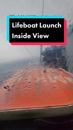 Lifeboat Launch Inside View