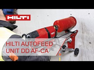 HOW-TO Hilti AUTOFEED UNIT DD AF-CA Punch-through detection override.