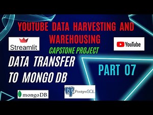 YouTube Data Harvesting and Warehousing using MongoDB, SQL and Streamlit |Tamil |Insert to mongoDB