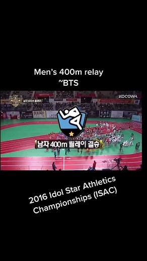 🏆BTS 2nd Gold🥇 Men’s 400m Relay @ 2016 Idol Star Athletics Championship (ISAC) #athletics #sports #relay #400m #gold #1st #run #bts #btsarmy #bts_official_bighit #fyp #foryou