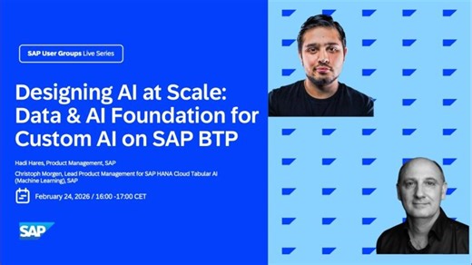 Designing AI at Scale: Data AI Foundation for Custom AI on SAP BTP ✨ | Mauro Salmoiraghi