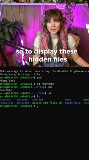 Learn Linux: Display Hidden Files #Linux #LinuxCommands #Terminal #TechEducation