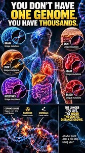 Different Parts of Your Body Carry Different DNA