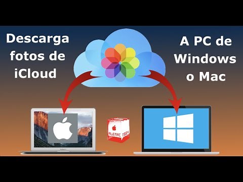 Como bajar fotos de iCloud a la PC o MAC 🤓👉📱💻✅