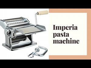 Imperia pasta machine unboxing and initial cleaning before first use | Atlas 150 | Marcato
