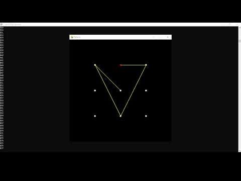 All possible 5 dot pattern lock variations