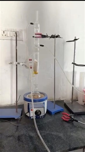 🔬 Observing Soxhlet Extraction: When Physics concepts Meet the lab #science
