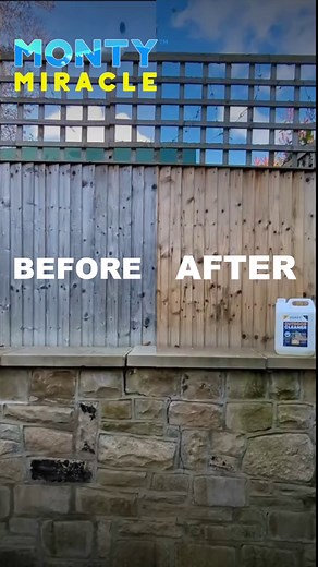 No Jet Wash? No Problem! Monty Miracle cleans your outdoor surfaces with ease! Buy a bottle today!