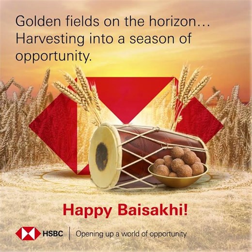 Step into new beginnings this Baisakhi with #HSBCIndia