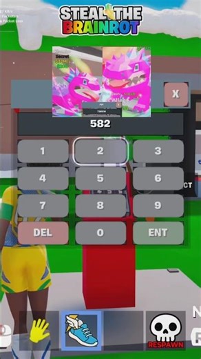 KLOMBO CODES STEAL THE BRAINROT FORTNITE HOW TO GET KLOMBO STEAL THE BRAINROT FORTNITE MAP#fortnite