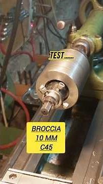 "Reggerà la spinta? Test sfera reggispinta/DIY Rotary Broach Tool"