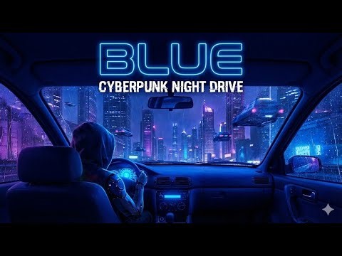 Blue (Da Ba Dee) - Dark Cyberpunk Remix [Night Drive / Synthwave] 🌃