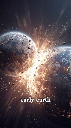 How the Moon Formed: Theia’s Collision With Earth 4.5 Billion Years Ago