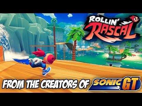 From 3D Sonic Fangame To Indie Passion Project - Rollin' Rascal Kickstarter Demo & Multiplayer