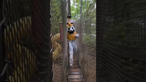 Spooky Jack Skellington Costume at Adventure Park
