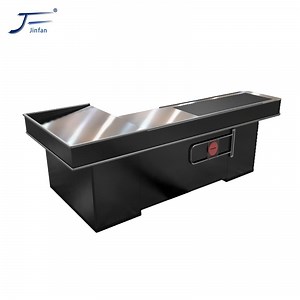 [Hot Item] Fully Automatic Conveyor Belt Supermarket Grocery Store Money Cash Checkout Cashier Register Counter