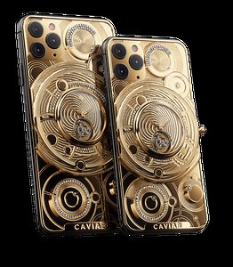 Check out the $100,000 Caviar iPhone 11 Pro with a clock on the back