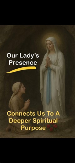 Our Lady’s Presence | Connects Us To A Deeper Spiritual Purpose