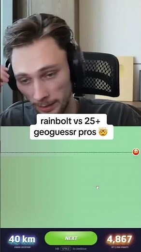 rainbolt vs 25+ geoguessr pros