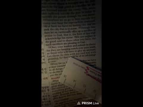 🌱asmr whisper Bible reading (Hebrews 13- James 1)✨ESV