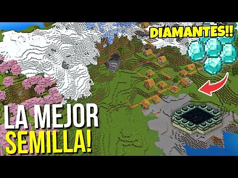 🔥LA MEJOR SEMILLA de MINECRAFT 1.21 BEDROCK!! [ CHERRY BLOSSOM ]