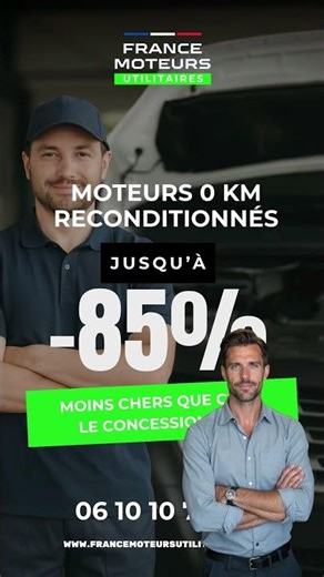 Moteurs M9T & M9R reconditionnés : jusqu’à -85 % vs constructeur