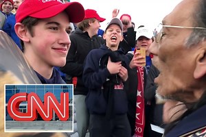 CNN settles suit from MAGA hat-wearing Covington Catholic student Nick Sandmann after March for Life video controversy