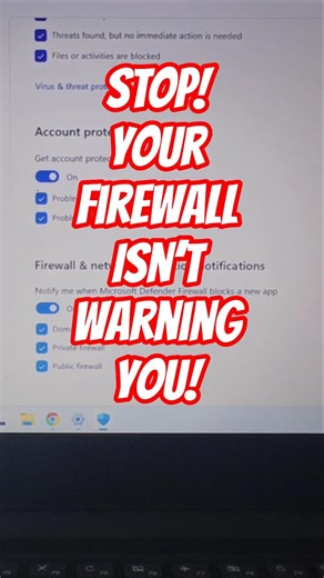 How to Enable Firewall Notifications in Windows 11 (Quick Fix!)
