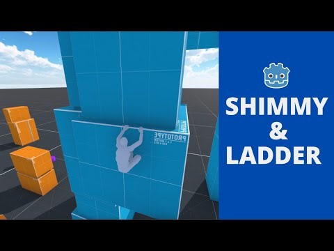 Ledge Climbing In Godot 4 - Shimmy Turn and Ladder