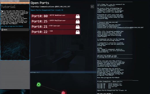 黑客模拟器Hacknet简单试玩
