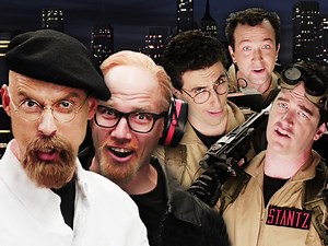 The Ghostbusters vs. the MythBusters in 'Epic Rap Battles of History'