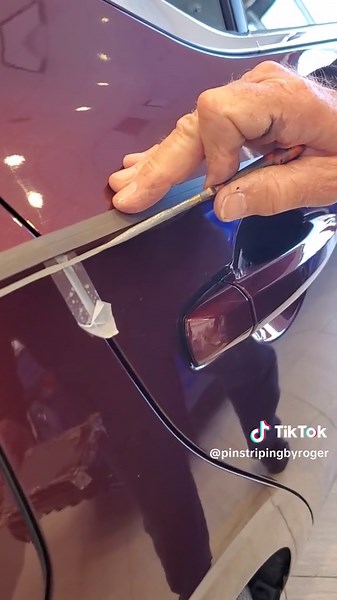 Old School Pinstriping Techniques for Classic Cars