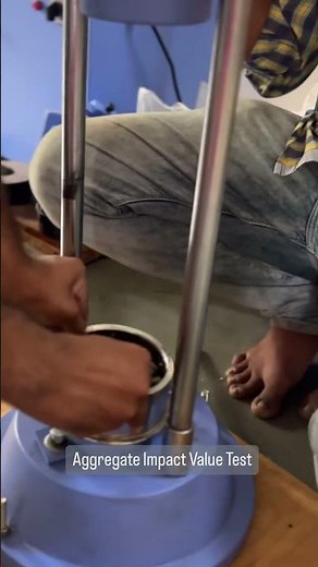 Aggregate Impact Value Test ( Civil Engineering )