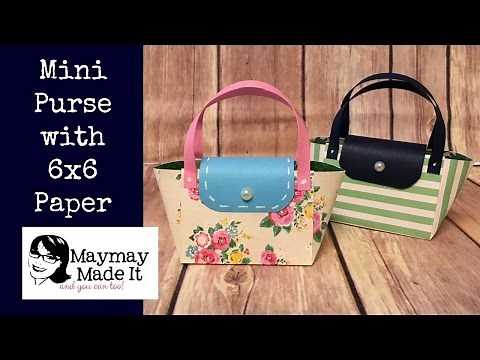 Mini One 6x6 Sheet Paper Purse